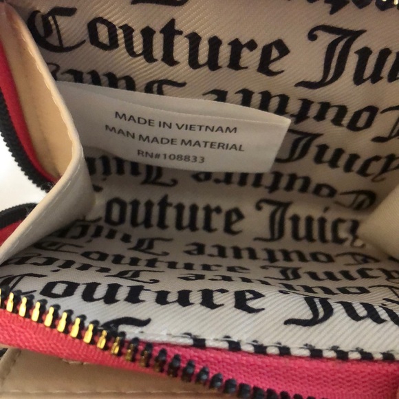 Juicy Couture Pink Flash Not Your Babe Small Zip Around Bifold Wallet NWT - Picture 13 of 16